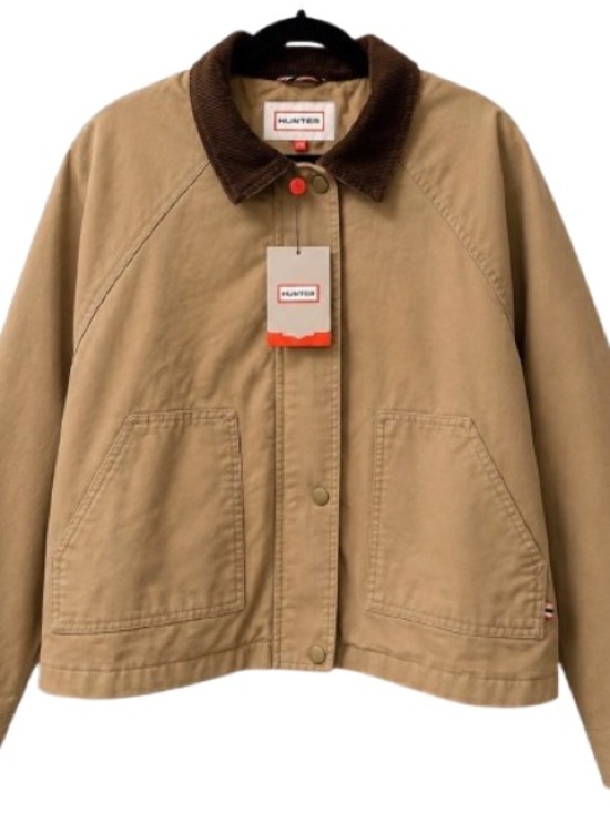 Hunter Jackets & Blazers - Hunter Women's Tan/Brown Barn Jacket